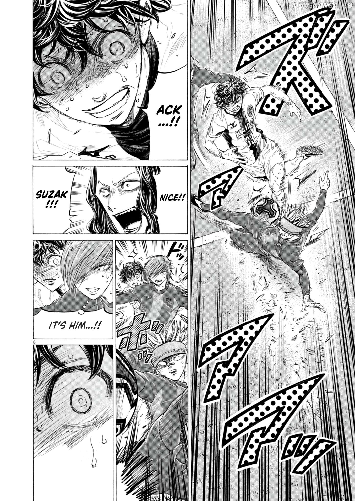 Ao Ashi, Chapter 396 image 09